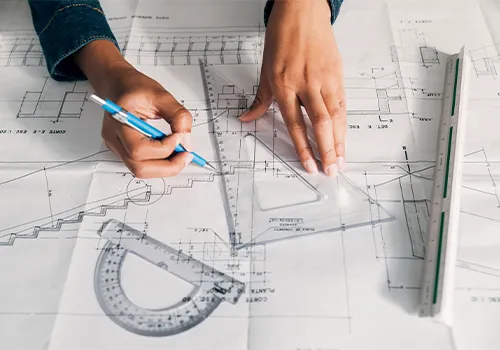 Mapping services and architectural plans at Sepinood